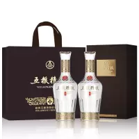 五粮液股份五粮液五粮精酿尊酿52度2瓶纯粮食浓香型白酒礼盒装