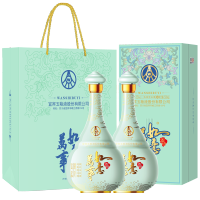 五粮液股份 万事如意心和源新款 52度500ml*2瓶 浓香型白酒