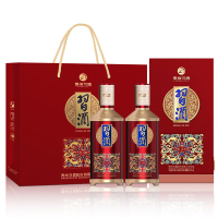 习酒红习酒 送礼礼盒 结婚婚宴 酱香型白酒 53度 500ml*2瓶 贵州习酒