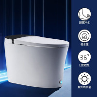 惠达(HUIDA)-ET66/ET66SE卫浴智能马桶一体机全自动翻盖零水压带水箱座圈加热智能坐便器0压脚触翻圈翻盖