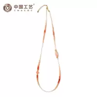 中国工艺时光四季彩宝系列项链《烈日夏语》