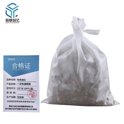 哈铁创亿 一次性滤网袋 13*18 100个/包