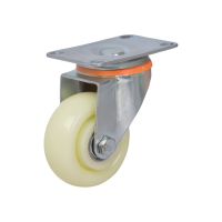 合予成尼龙轮4寸脚轮万向轮轮子滑轮手推车板车承重定向轮转向轮