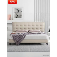 喜临门 - 拂晓 双人床真皮小尺寸法式复古风主卧室进口头层牛皮