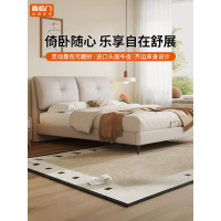 喜临门 - 云图pro 进口头层牛皮软包床头双人大床主次卧婚床现代简约