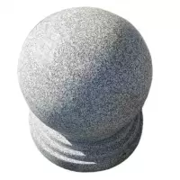 东方能展 防撞路障石球石墩圆球