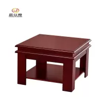 晨以橙 桌边双层小茶几 70cm加粗 张