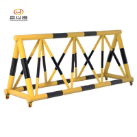 晨以橙 拒马移动护栏 76-50管黄黑