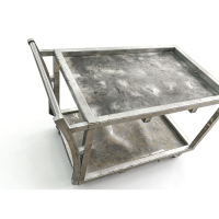 晨以橙 不锈钢重型双层推车 1050*600*900mm 台