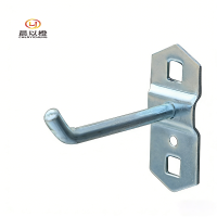 晨以橙 方孔洞洞板工具挂钩 单斜100mm 个
