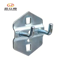晨以橙 方孔洞洞板工具挂钩 双直25mm 个