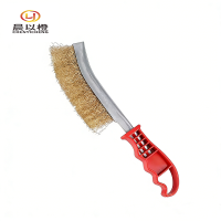 晨以橙 镀铜钢丝刀刷 长24CM 把