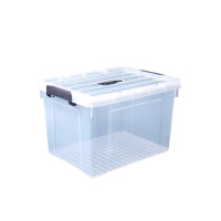 老房太太 收纳箱 透明整理箱 160L 手提塑料储物箱 L229/个