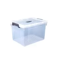 老房太太 收纳箱 透明整理箱 160L 手提塑料储物箱 L229/个