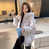 95白鸭绒羽绒服女短款2026年新款加厚小个子连帽冬季外套情侣