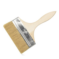 谋福 加厚长软毛刷油漆刷墙面乳胶漆滚筒刷 长毛加厚5寸（4只装）