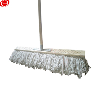 谋福 加厚木柄老式拖把地拖 单位学校车间物业宽头排拖 80cm