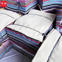 谋福 工业抹布擦机布吸油棉布 混色装50斤（40*60cm）