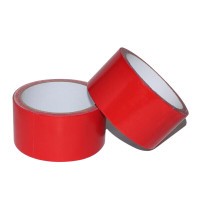 谋福 布基胶带 地毯胶带 管道捆扎胶布 彩色布胶带（布基胶带 红色款）8603