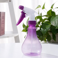 谋福 手压式糖果色塑料喷壶 可拆卸喷水壶（A2紫色 250ml）