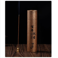 谋福 线香天然檀香去味驱虫熏香佛香室内持久香薰【200g纸筒线香 百年沉香(2盒装)】