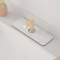 谋福 软硅藻土吸水垫 水池水龙头 防滑加厚可定制【大理石(14*60)cm】
