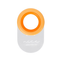 谋福 马桶盖提盖器 卫生间坐便器提手掀开器 厕所马桶盖翻盖把手(暖橘色上盖提手2个装)