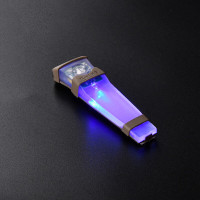 谋福 战术头盔灯信号敌我识别灯 夜光灯野外救生灯户外生存软胶灯tj2700(沙壳蓝灯)