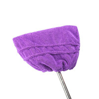 谋福 懒人扫把 套拖把清洁用品 多功能懒人扫把套（扫把套深紫）