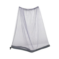 谋福 防蚊透气面纱 遮阳防晒钓鱼披肩网布 可调节（深灰色）