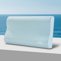 水星家纺 净眠释压工学记忆枕（加高型）40cm×70cm×10cm/12cm抗菌防螨132711