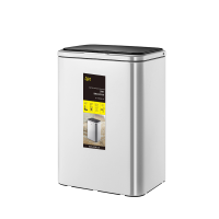 秦泰(Cqint) QTTRASH-04 不锈钢感应垃圾桶 16L(计价单位:个)银色