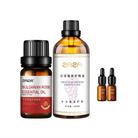 ZRZR保加利亚玫瑰单方精油5ml法国葡萄籽基础油100ml补水淡纹组合套装
