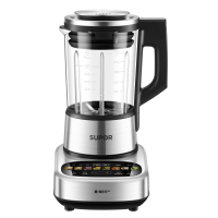 苏泊尔 触控破壁料理机SPX908R 6刀不锈钢进口刀片碎冰自定义菜单双杯设计