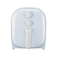 苏泊尔智能不锈钢空气炸锅KJ50D67 5升大容量不粘内锅自动断电旋钮控温