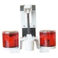 荣乾聚 太阳能警示灯 LED强光指示灯 SW9107 台 双头