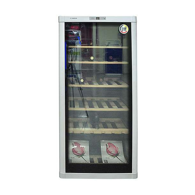 博世酒柜KSW22V80TI 博世专业红酒柜 葡萄酒柜 72支装 恒温酒柜 橡木架酒柜 遮光壁震 恒温恒湿