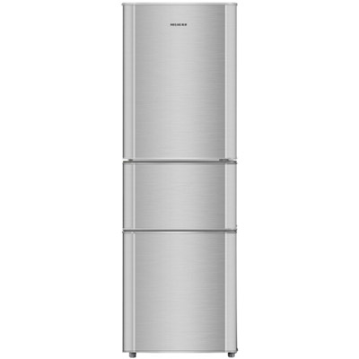 美菱(MELING) BCD-221CHC 221升 一级节能 静音 三门冰箱 中门软冷冻(银色)