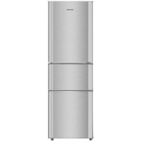 美菱(MELING) BCD-221CHC 221升 一级节能 静音 三门冰箱 中门软冷冻(银色)