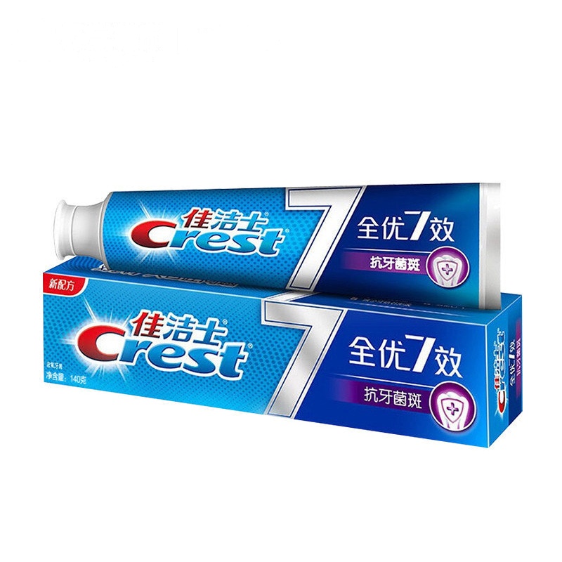 佳洁士(Crest)健康专家全优7效牙膏 140g 宝洁出品(新老包装随发)