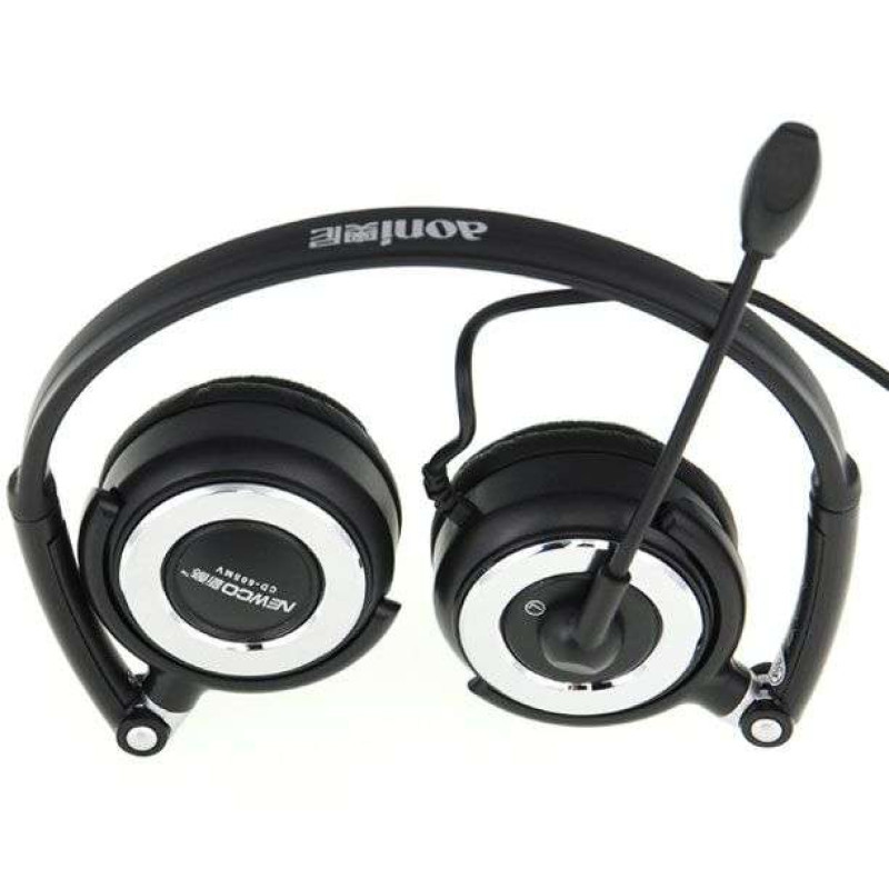 新酷CD耳机CD-605MV(银+黑)