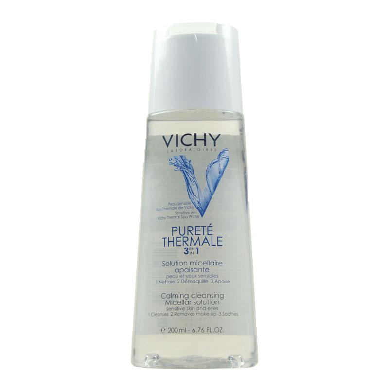薇姿(VICHY)温泉纯净多效洁肤水 200ml 清洁 温和 卸妆水