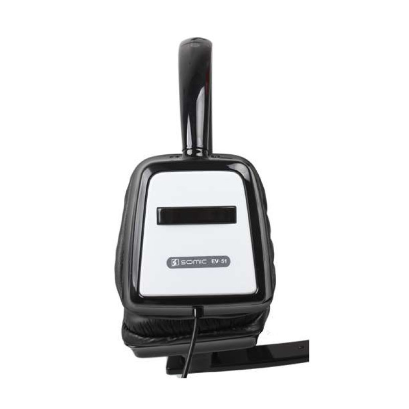 硕美科语音耳机EV51白