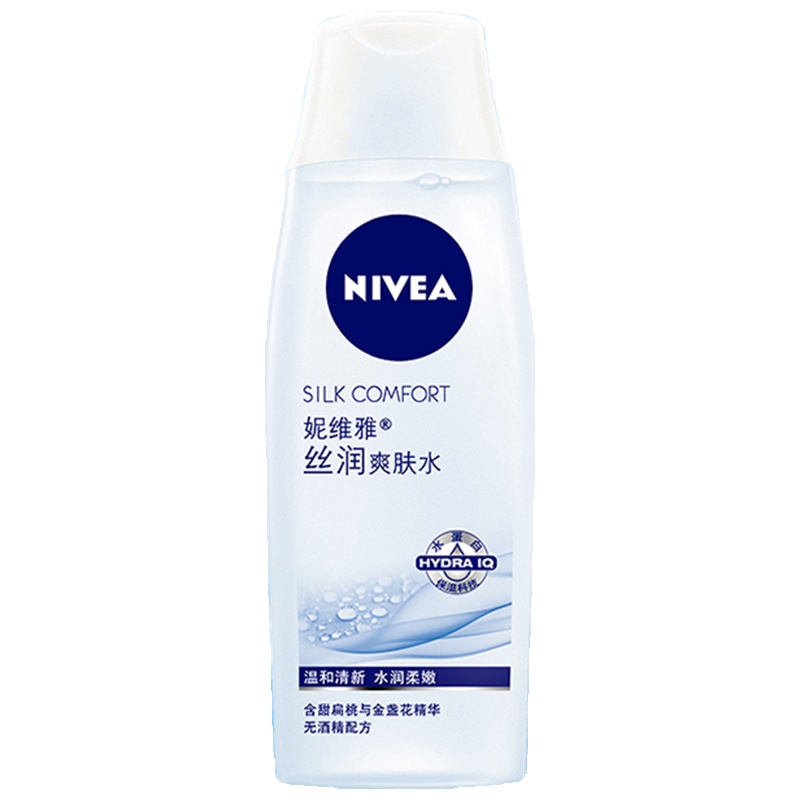 妮维雅（NIVEA）丝润爽肤水 200ml 深层补水 （新老包装随机发）