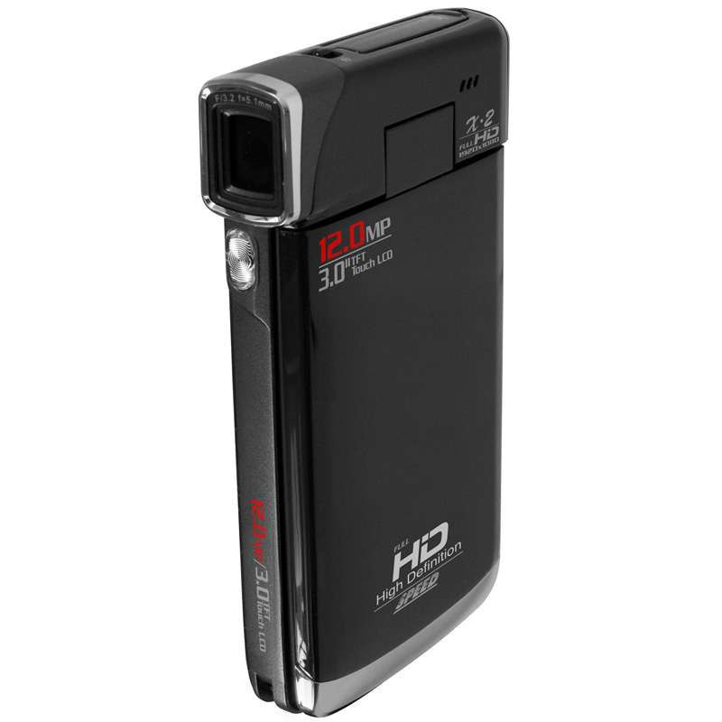 微米尚拍数码摄像机DDV-X2(黑)+8G