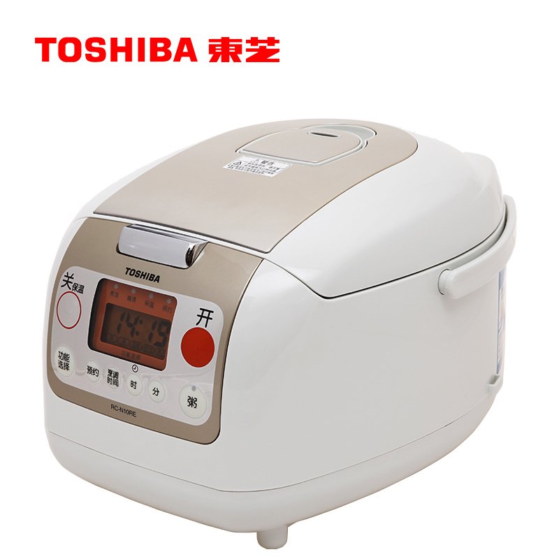 东芝(TOSHIBA)电饭煲RC-N10RE 3L 智能预约电饭锅