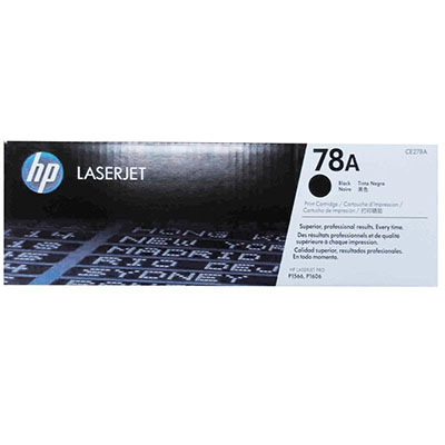 惠普(HP)CE278A 黑色硒鼓原装耗材 78A(适用P1566 P1606dn M1536dnf)