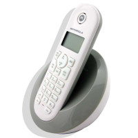 摩托罗拉(MOTOROLA)C601C2.4G数字单无绳电话机(灰色)