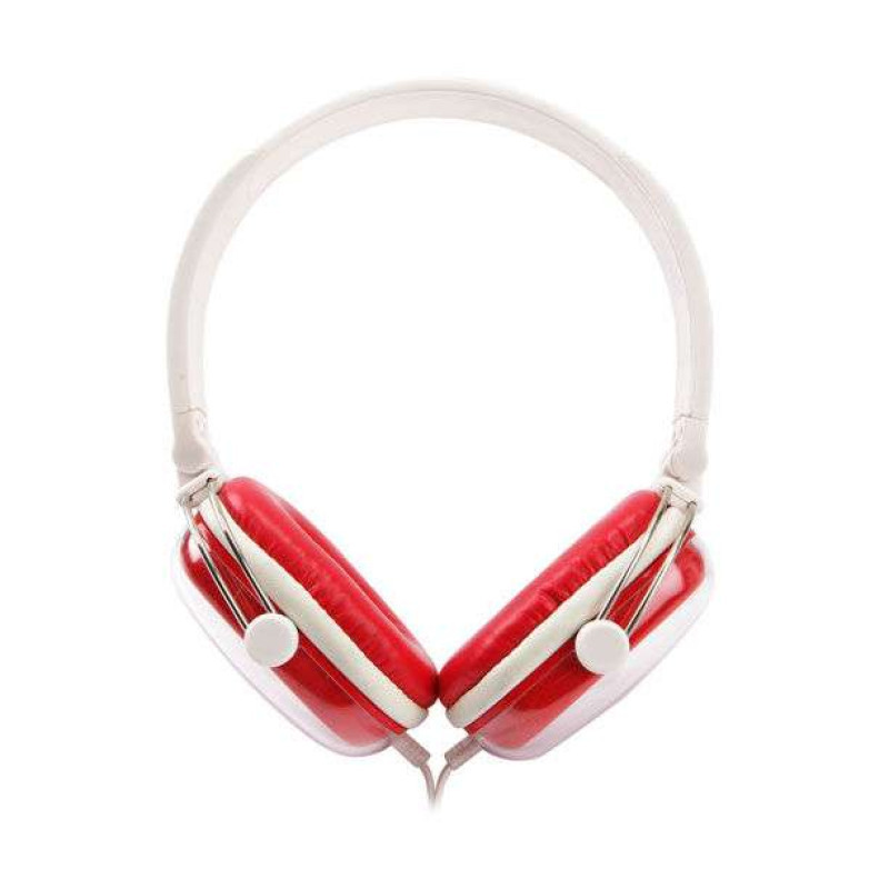 吉星水晶幻彩耳机JT-DEP040(红)