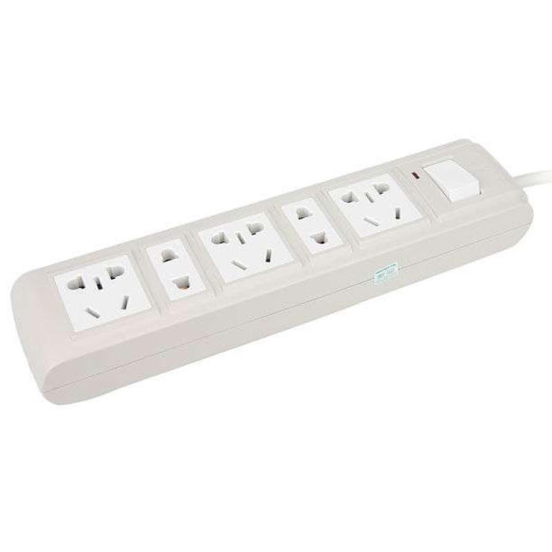 鸿雁5位单控电源转换器ZDD51JG3T2/D 5m